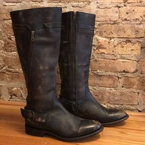 Matisse Tall Distressed Leather Boots